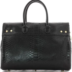 Mac Douglas Sac porte main facon python verni Pyla Bryan XS*Femme Sacs À Main
