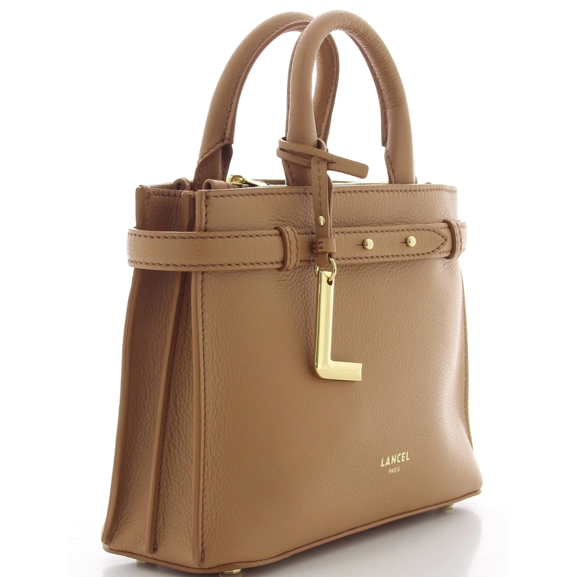 Lancel Sac porte main Faubourg S cuir graine*Femme Sacs À Main