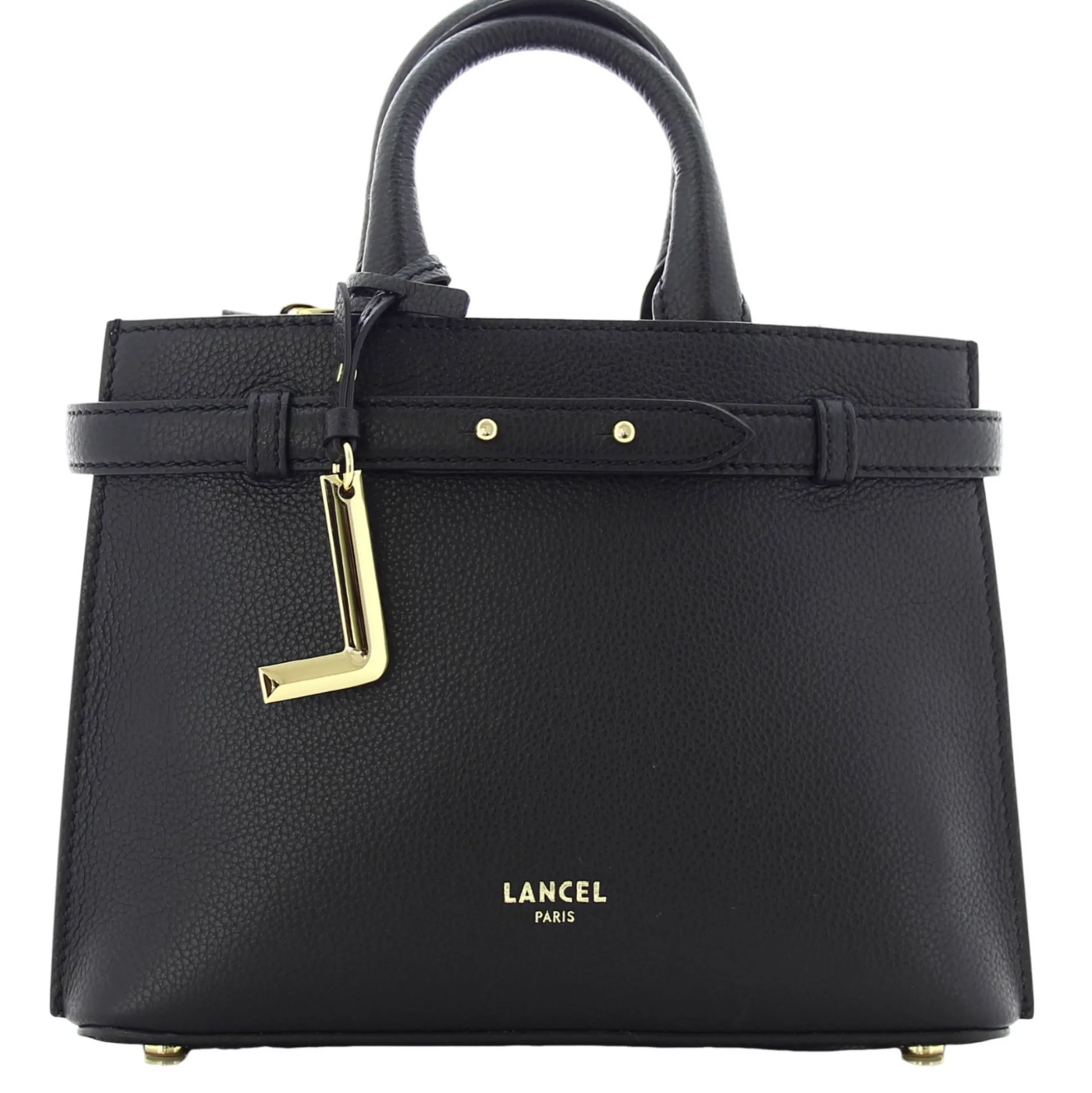Lancel Sac porte main Faubourg S cuir graine*Femme Sacs À Main