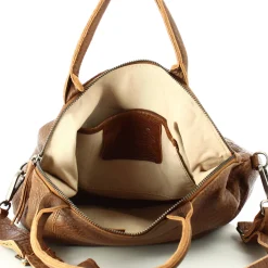 Biba Sac porte main Franklin cuir effet bulle*Femme Sacs À Main