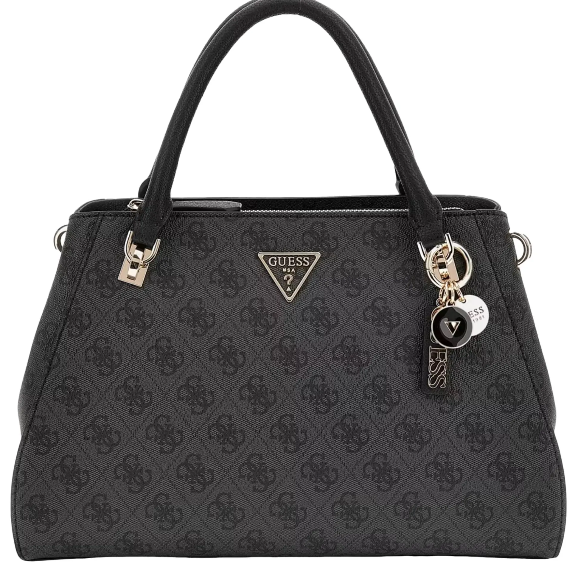 Guess Sac porte main imprime logo 4G Noelle*Femme Sacs À Main