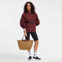 Longchamp Sac porte main M Le Pliage Original*Femme Sacs À Main