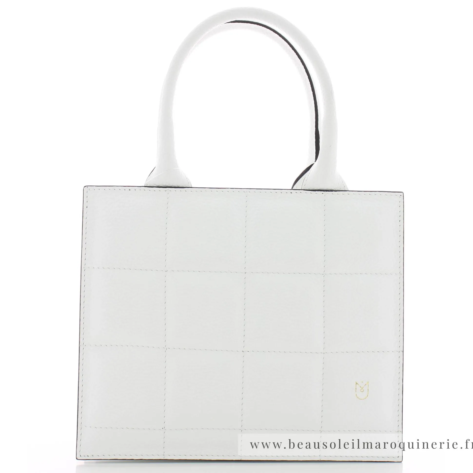 Mia & Joy Sac porte main Valentina matelasse en cuir*Femme Sacs À Main
