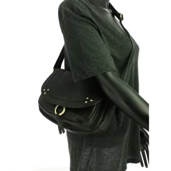 Francinel Sac porte travers a rabat Enola cuir*Femme Sacs Bandoulière