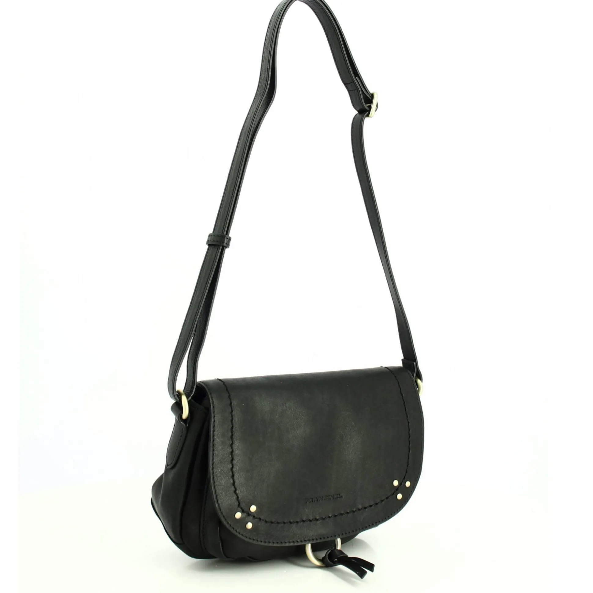 Francinel Sac porte travers a rabat Enola cuir*Femme Sacs Bandoulière