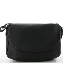 Mocca Sac porte travers a rabat Dana en cuir*Femme Sacs Bandoulière