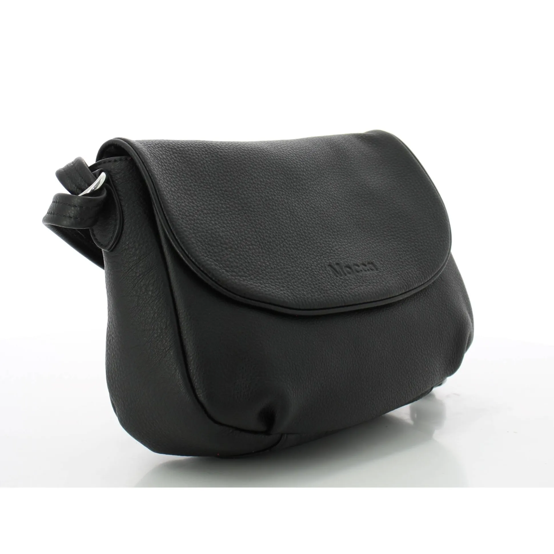 Mocca Sac porte travers a rabat Dana en cuir*Femme Sacs Bandoulière