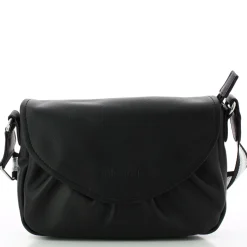 Mocca Sac porte travers a rabat Bella en cuir*Femme Sacs Bandoulière