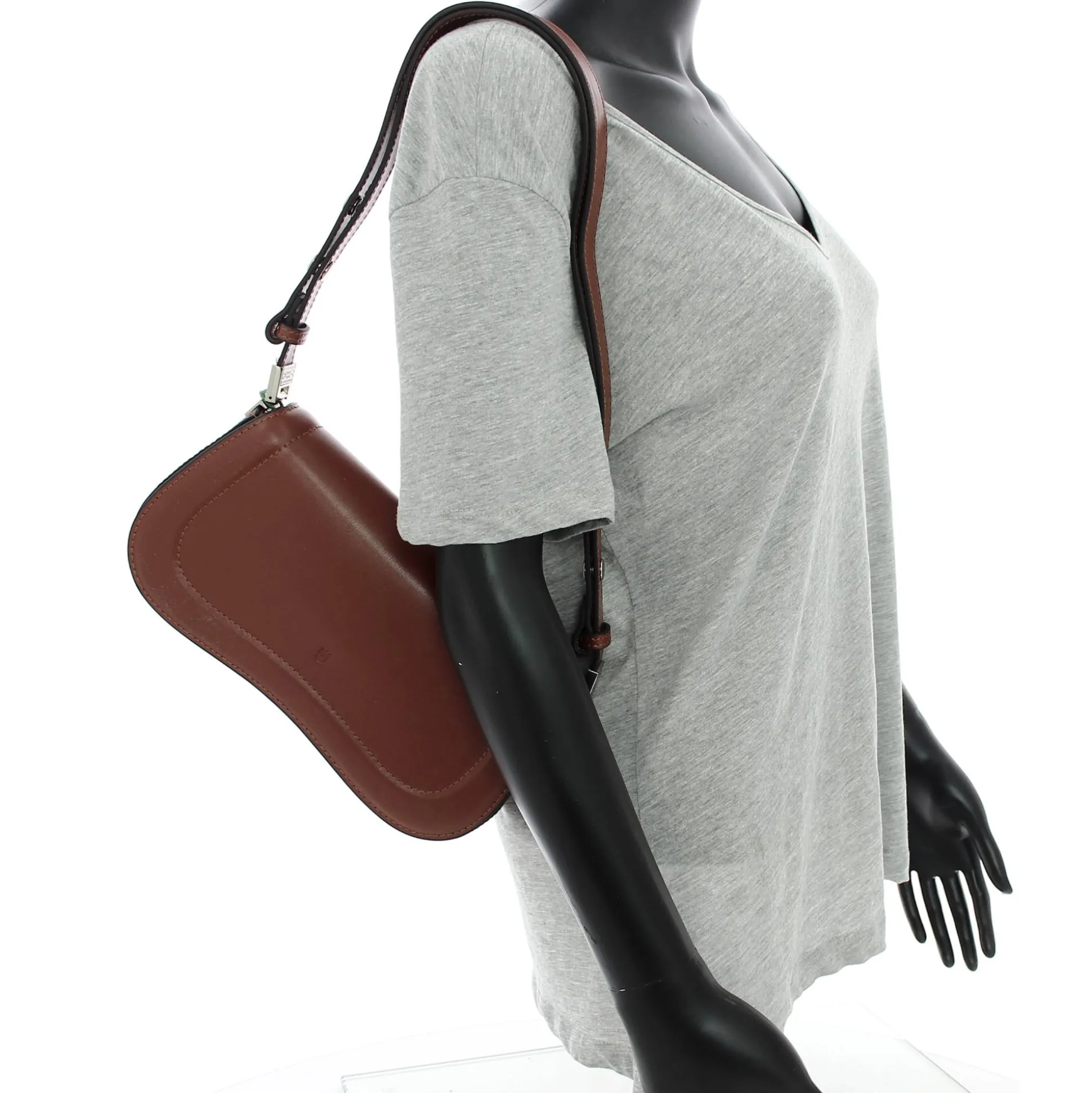 Mia & Joy Sac porte travers cuir Mackenzie a rabat*Femme Sacs Bandoulière