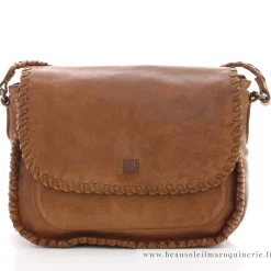 Biba Sac porte travers details tresses Winona*Femme Sacs Bandoulière