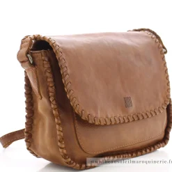Biba Sac porte travers details tresses Winona*Femme Sacs Bandoulière