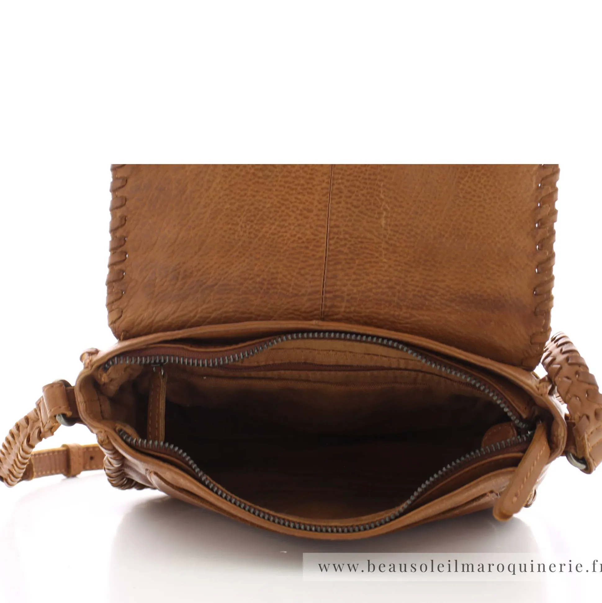 Biba Sac porte travers details tresses Winona*Femme Sacs Bandoulière