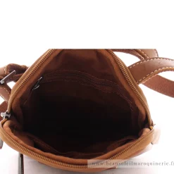 Arthur Aston Sac porte travers en cuir de vachette Johany*Homme Sacoches Homme