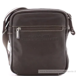 Arthur Aston Sac porte travers en cuir Johany*Homme Sacoches Homme