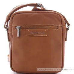 Arthur Aston Sac porte travers en cuir Johany*Homme Sacoches Homme