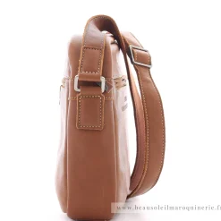 Arthur Aston Sac porte travers en cuir Johany*Homme Sacoches Homme