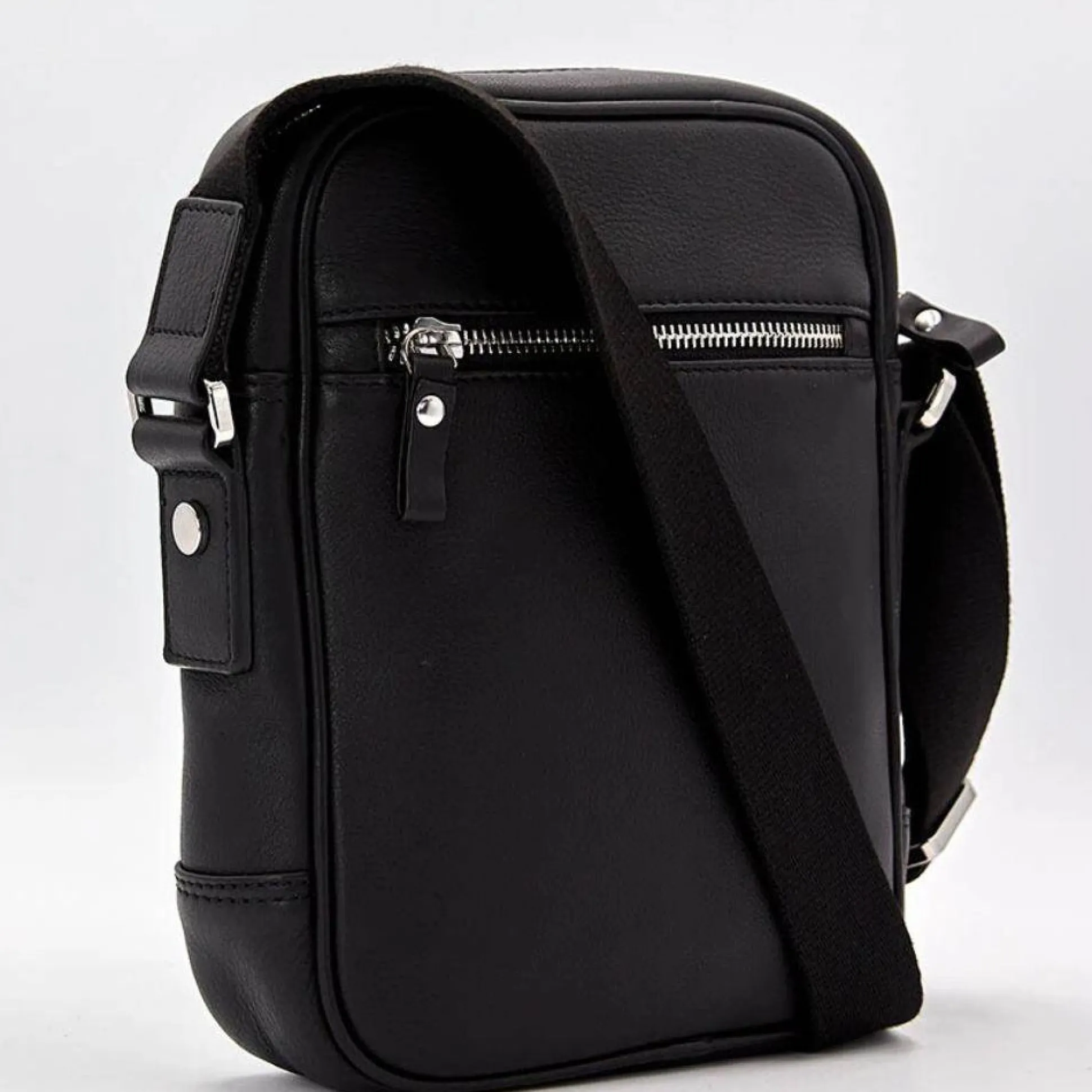 Serge Blanco Sac porte travers en cuir Vancouver*Homme Sacoches Homme
