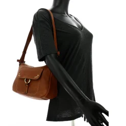Francinel Sac porte travers Enola cuir details clous*Femme Sacs Bandoulière