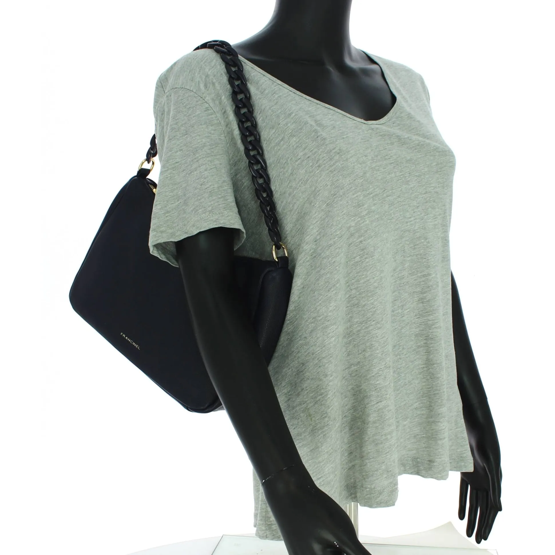 Francinel Sac porte travers Naelle anse chaine*Femme Sacs Porté Épaule|Sacs Bandoulière