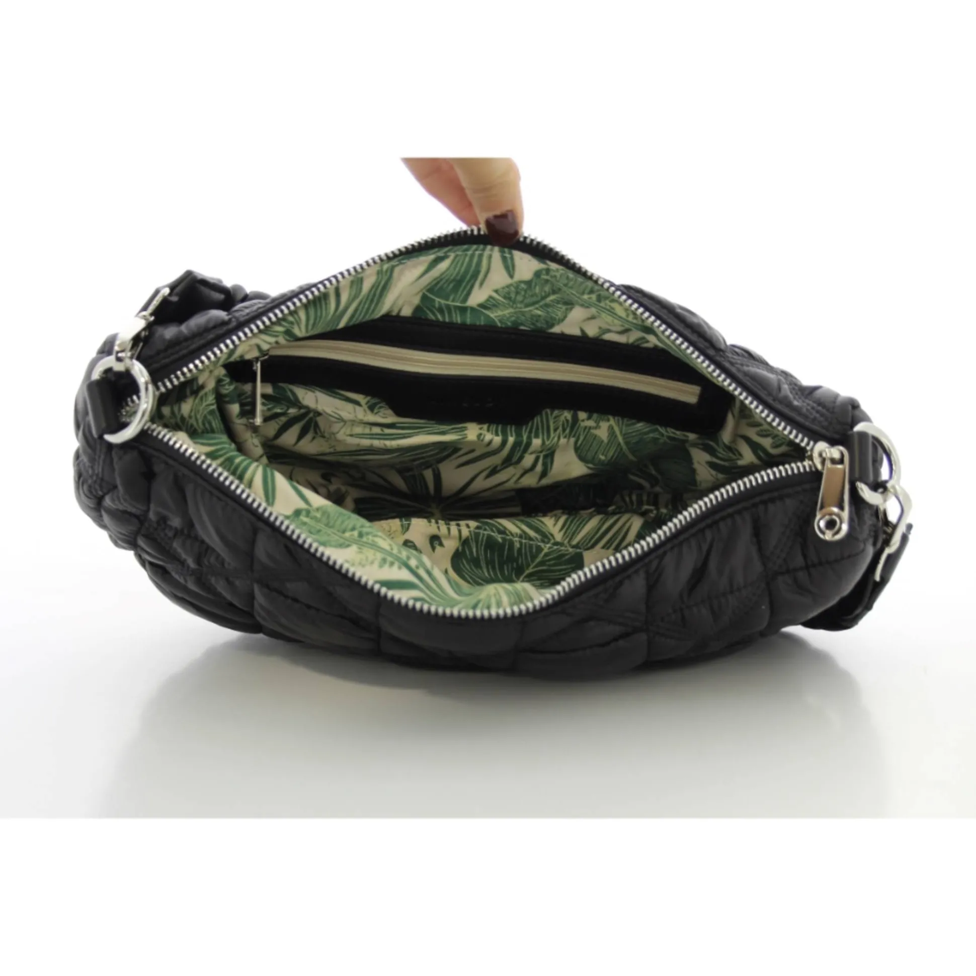 Mia & Joy Sac porte travers Scarlett effet matelasse*Femme Sacs Porté Épaule