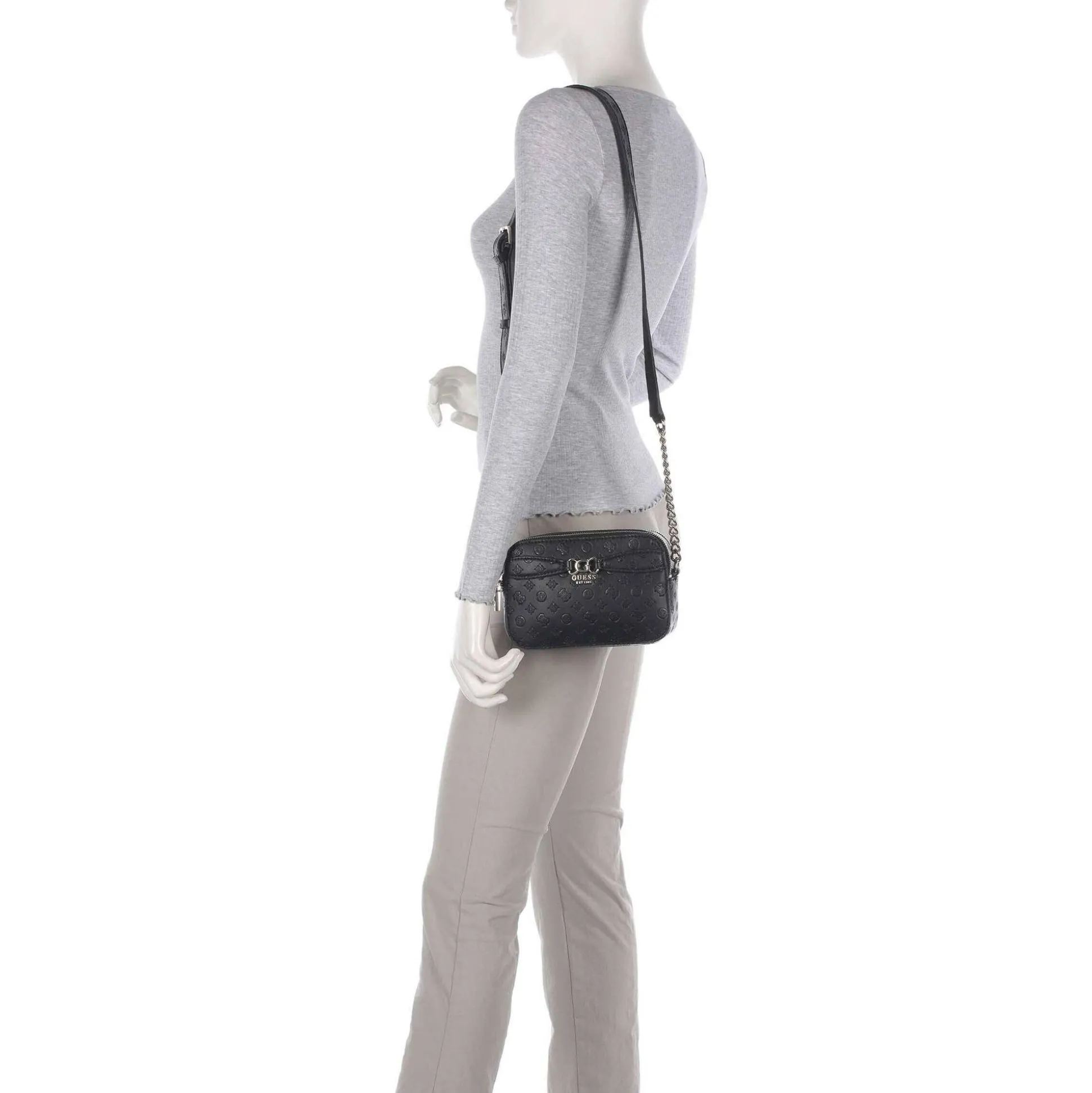 Guess Sac porte travers zippe Arlena logo*Femme Sacs Bandoulière