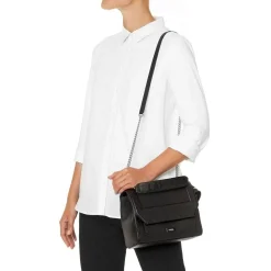 Lancel Sac rabat avec poignee Ninon M - Fabrique en Italie*Femme Sacs Bandoulière