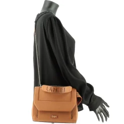 Lancel Sac rabat avec poignee Ninon M - Fabrique en Italie*Femme Sacs Bandoulière