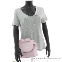 Lancel Sac rabat avec poignee Ninon M - Fabrique en Italie*Femme Sacs Bandoulière