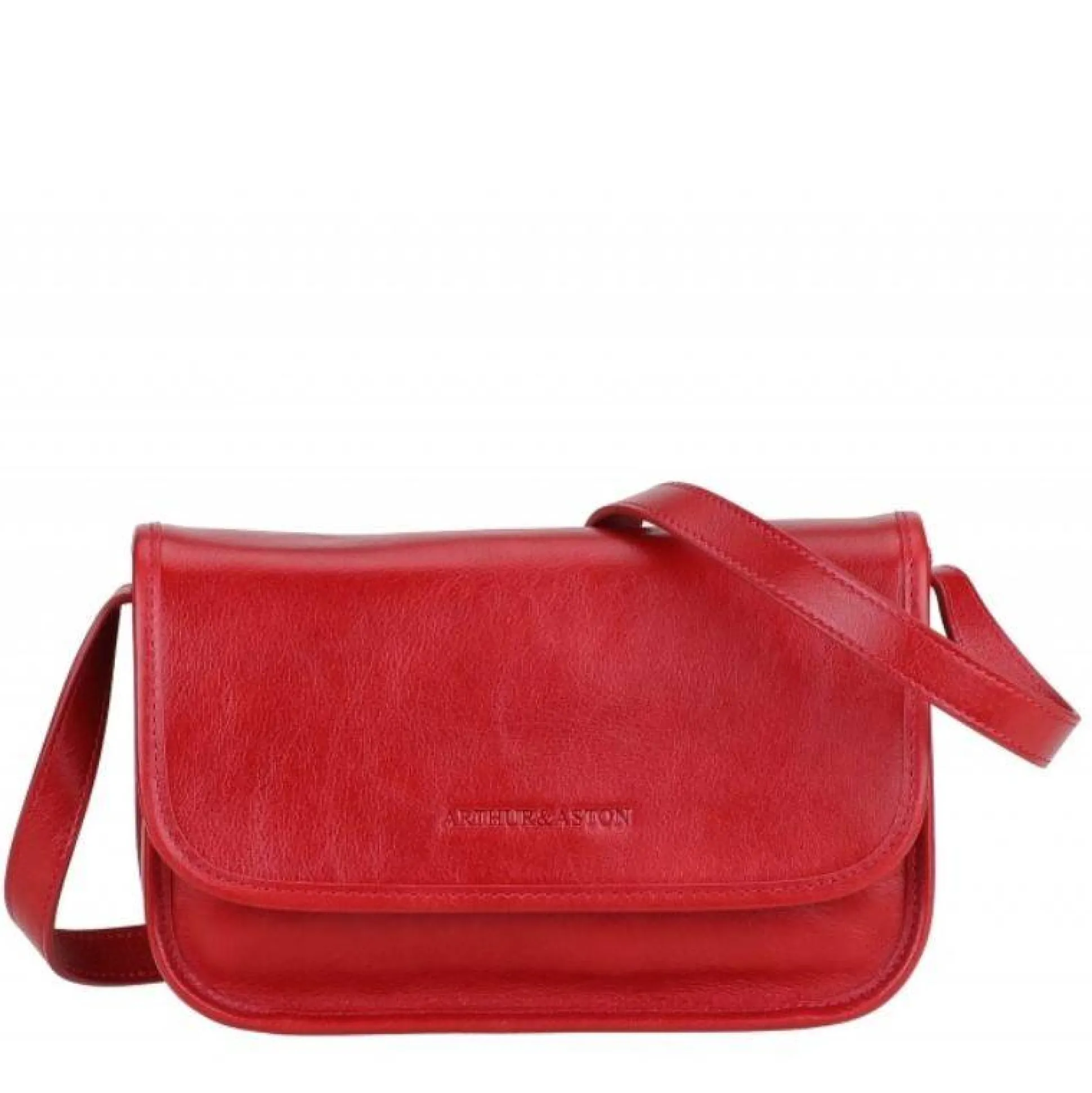 Arthur Aston Sac rabat porte travers Edith en cuir*Femme Sacs Bandoulière