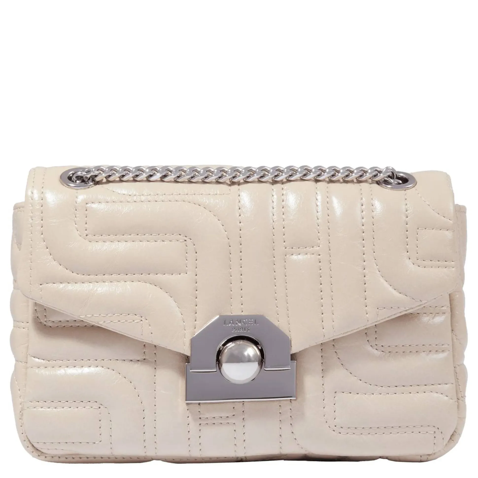 Lancel Sac rabat S Midi-Minuit lisse matelasse*Femme Sacs Bandoulière