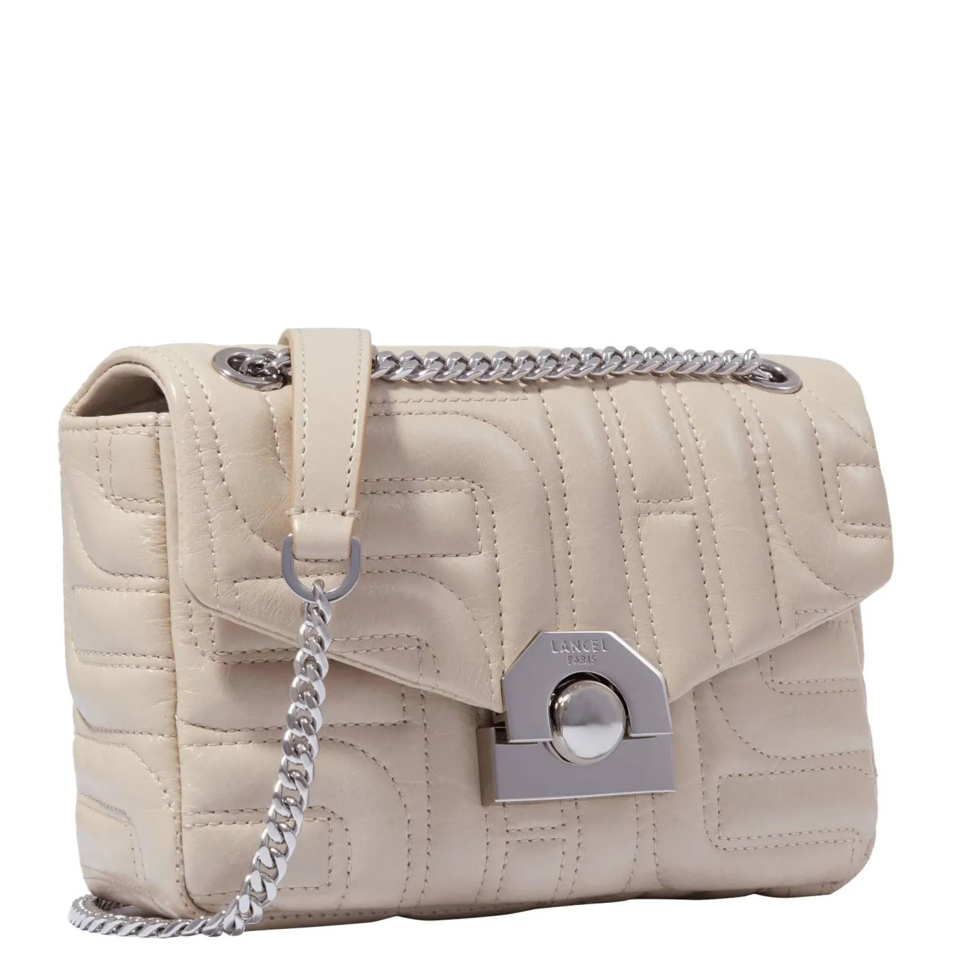 Lancel Sac rabat S Midi-Minuit lisse matelasse*Femme Sacs Bandoulière