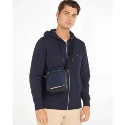 Tommy Hilfiger Sac reporter porte travers Central*Homme Petites Sacoches Homme