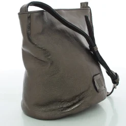 Biba Sac seau Chester Smog cuir metallise*Femme Sacs Bandoulière