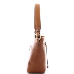 Francinel Sac seau Enola cuir a oeillets et clous*Femme Sacs Porté Épaule