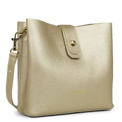 Lancaster Sac seau Foulonne Double - Fabrique en France*Femme Sacs Porté Épaule