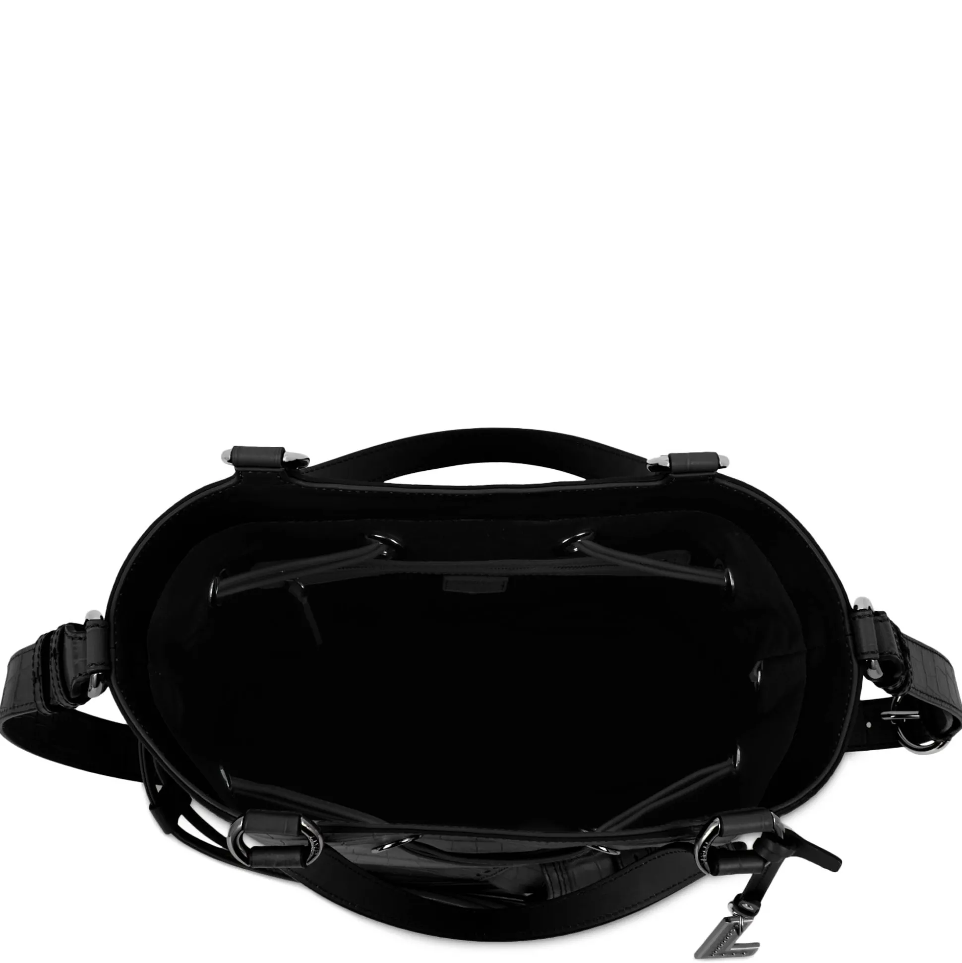 Lancel Sac seau M Premier Flirt facon croco*Femme Sacs À Main