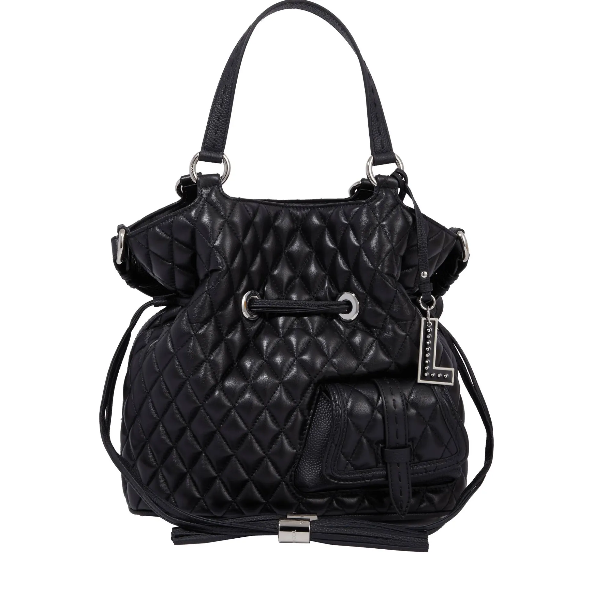 Lancel Sac seau M Premier Flirt cuir matelasse*Femme Sacs À Main