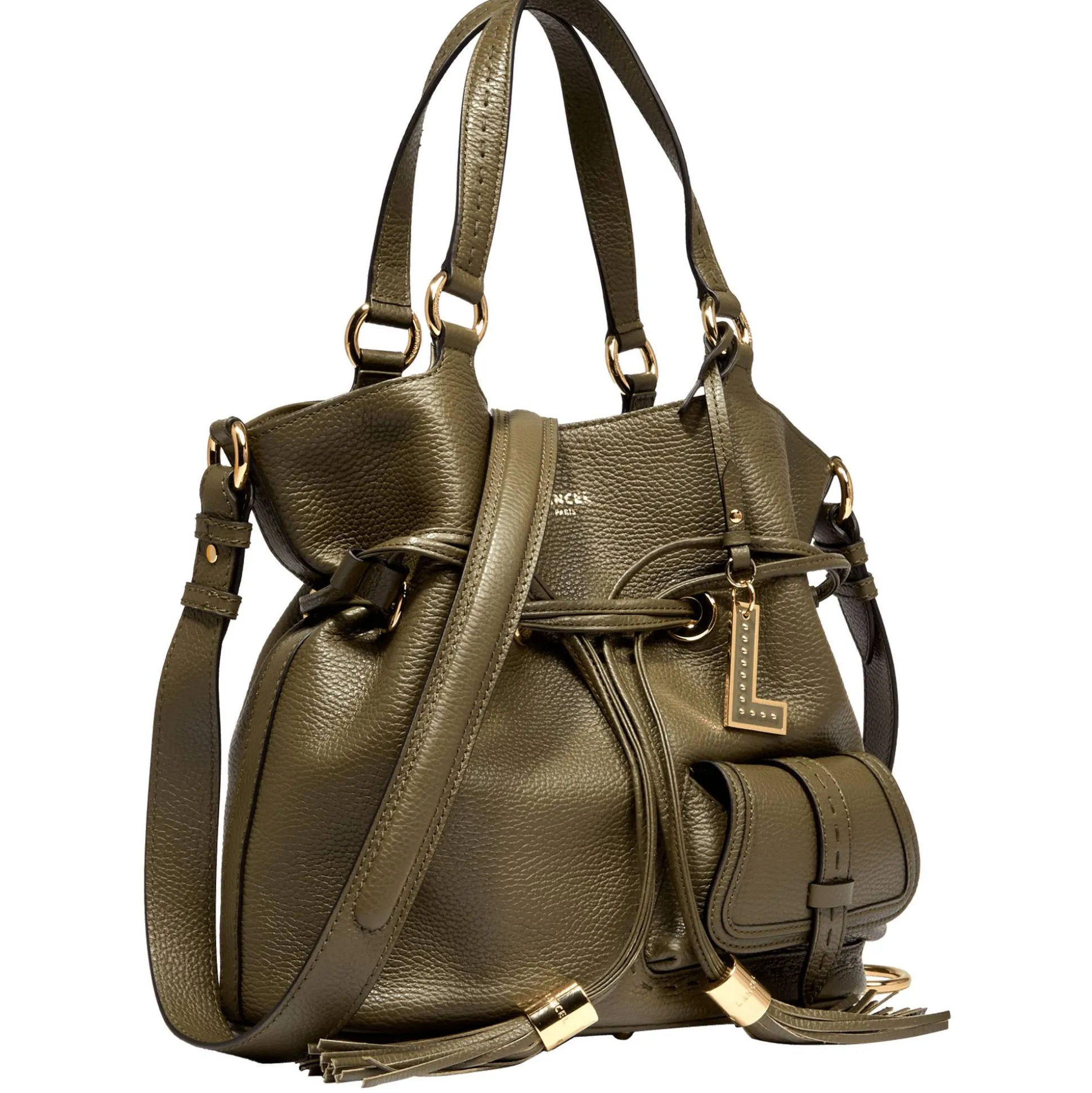 Lancel Sac seau moyen en cuir Premier Flirt*Femme Sacs À Main