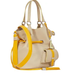 Lancel Sac seau Premier Flirt M cuir bicolore*Femme Sacs À Main