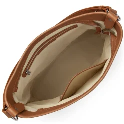 Lancaster Sac seau zippe Firenze cuir graine*Femme Sacs Bandoulière