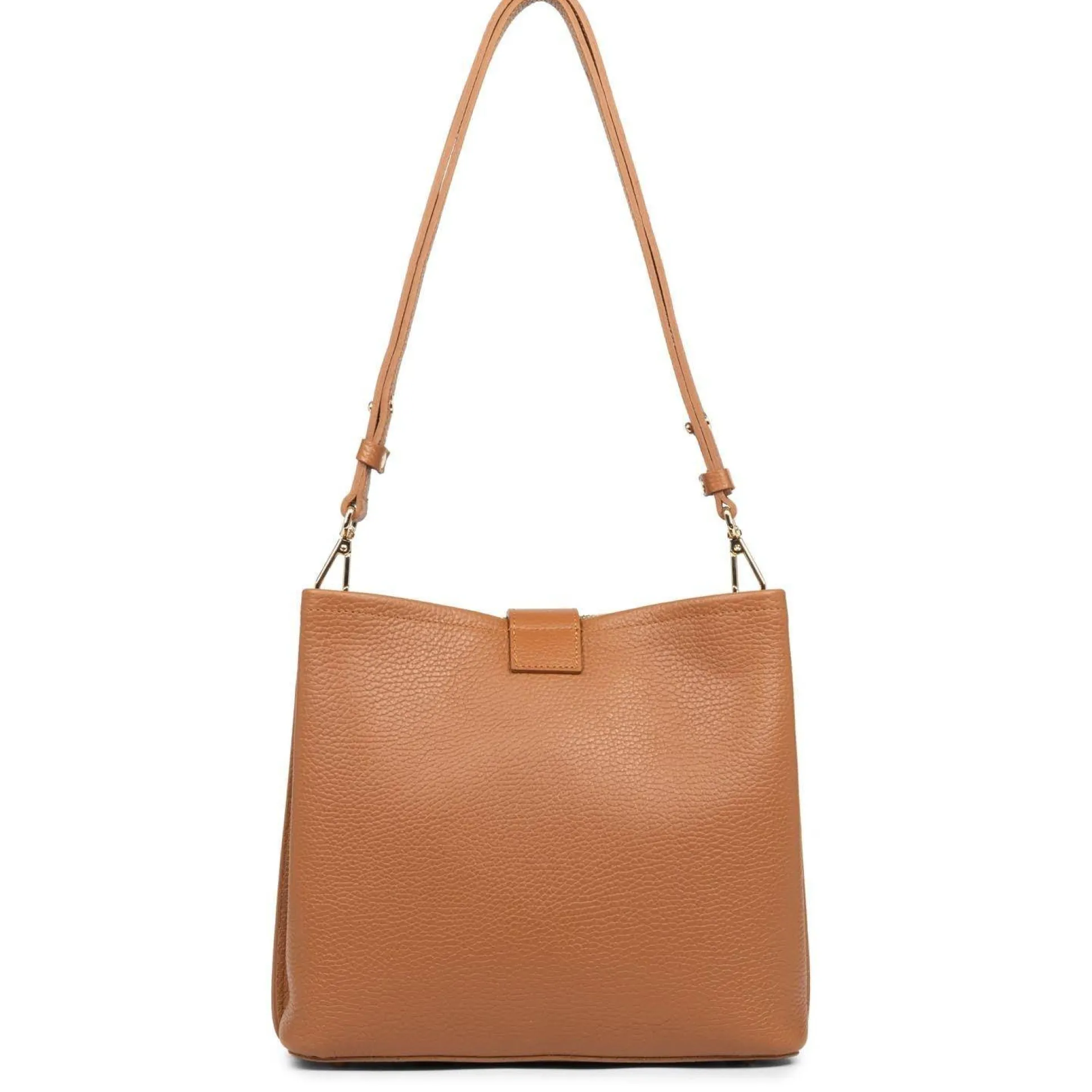 Lancaster Sac seau zippe Top Double en cuir*Femme Sacs Bandoulière