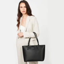 Lancaster Sac shopping A4 Smooth Fabrique en France*Femme Sacs Cabas