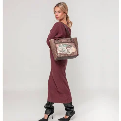 Anekke Sac shopping Core illustre avec bijou*Femme Sacs Porté Épaule