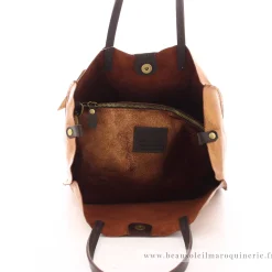 Mia & Joy Sac shopping Edelyne irise avec pochette*Femme Sacs Cabas