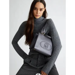 Liu Jo Sac shopping Rubino logo embosse*Femme Sacs Porté Épaule