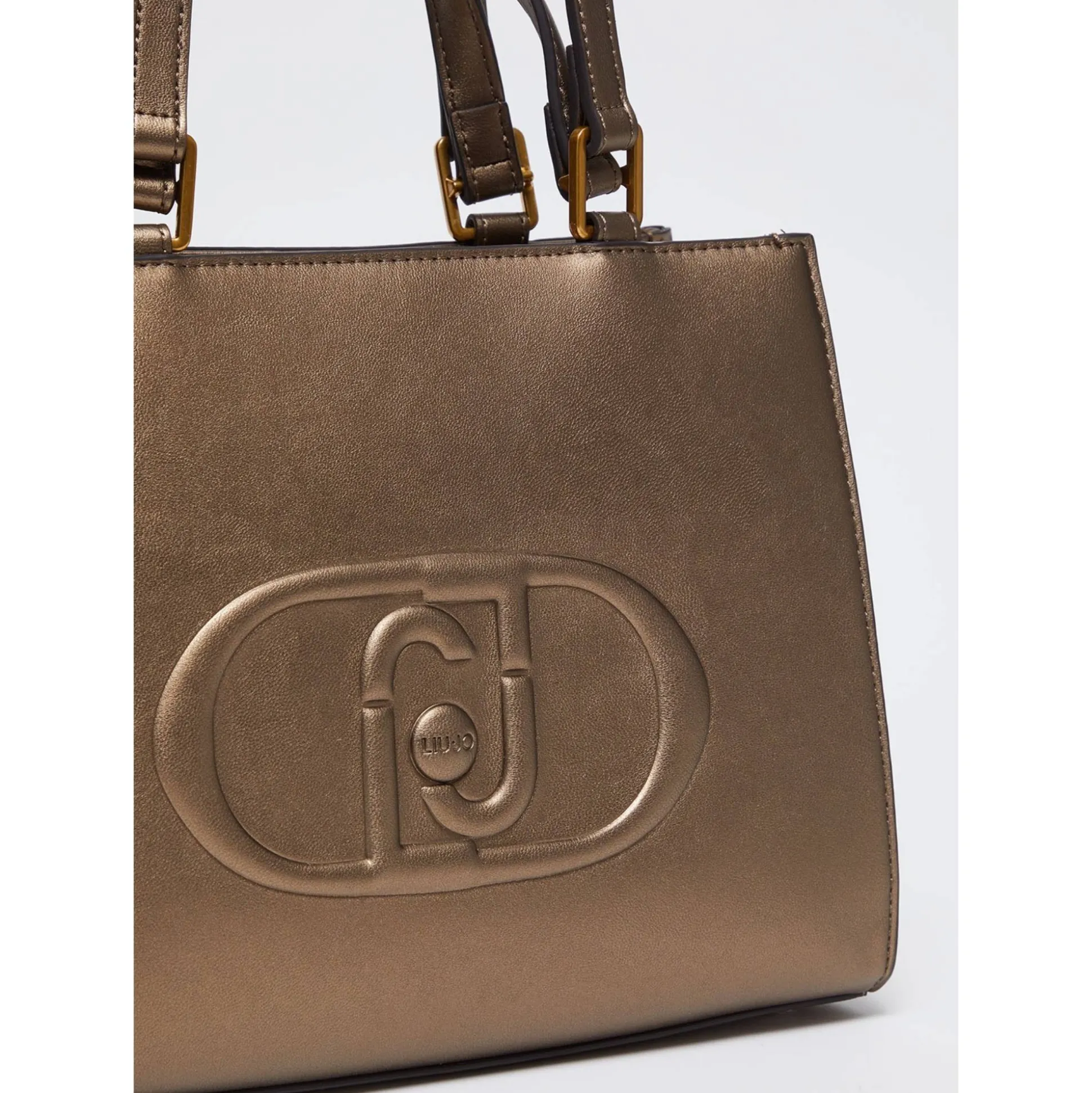 Liu Jo Sac shopping Rubino logo embosse*Femme Sacs Porté Épaule