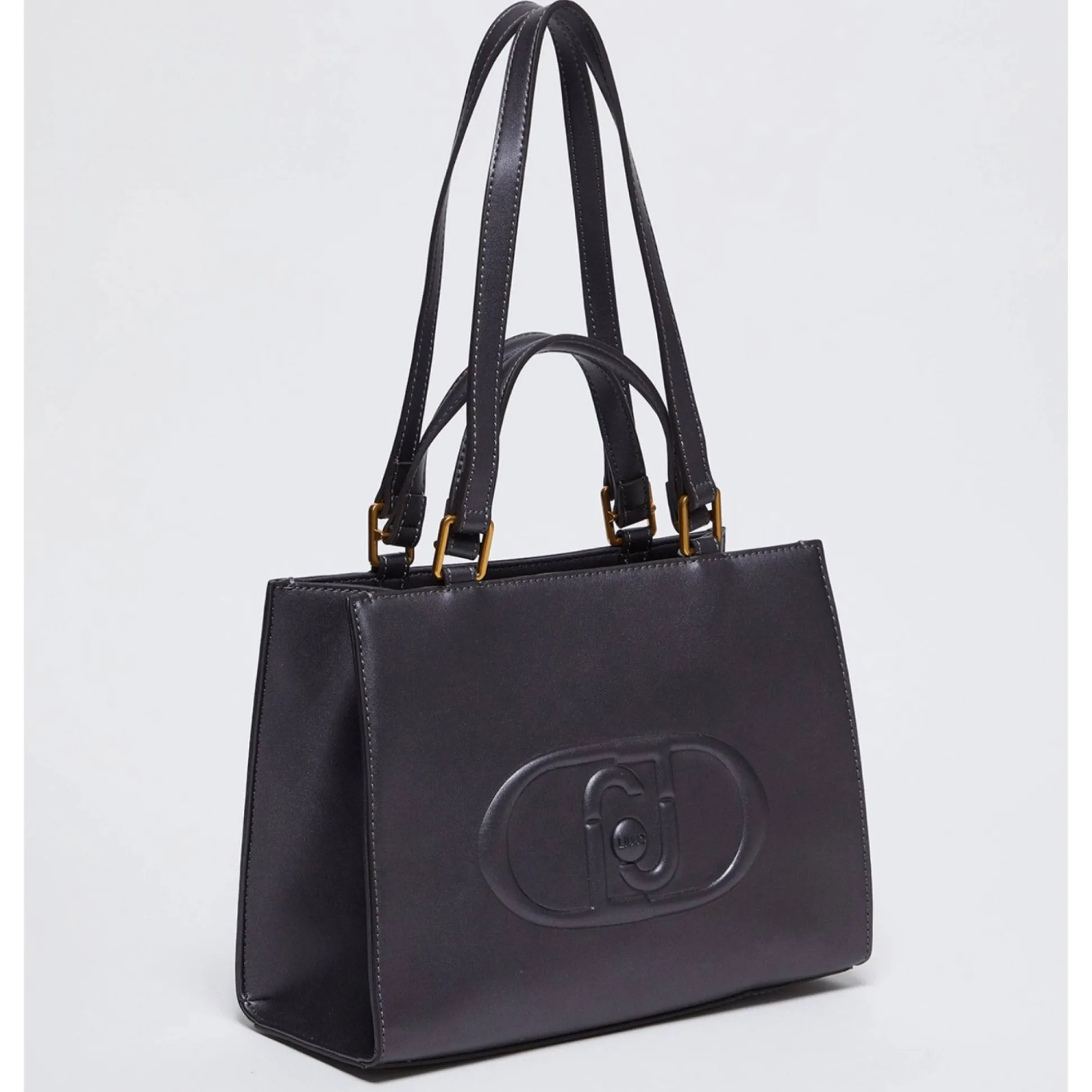 Liu Jo Sac shopping Rubino logo embosse*Femme Sacs Porté Épaule