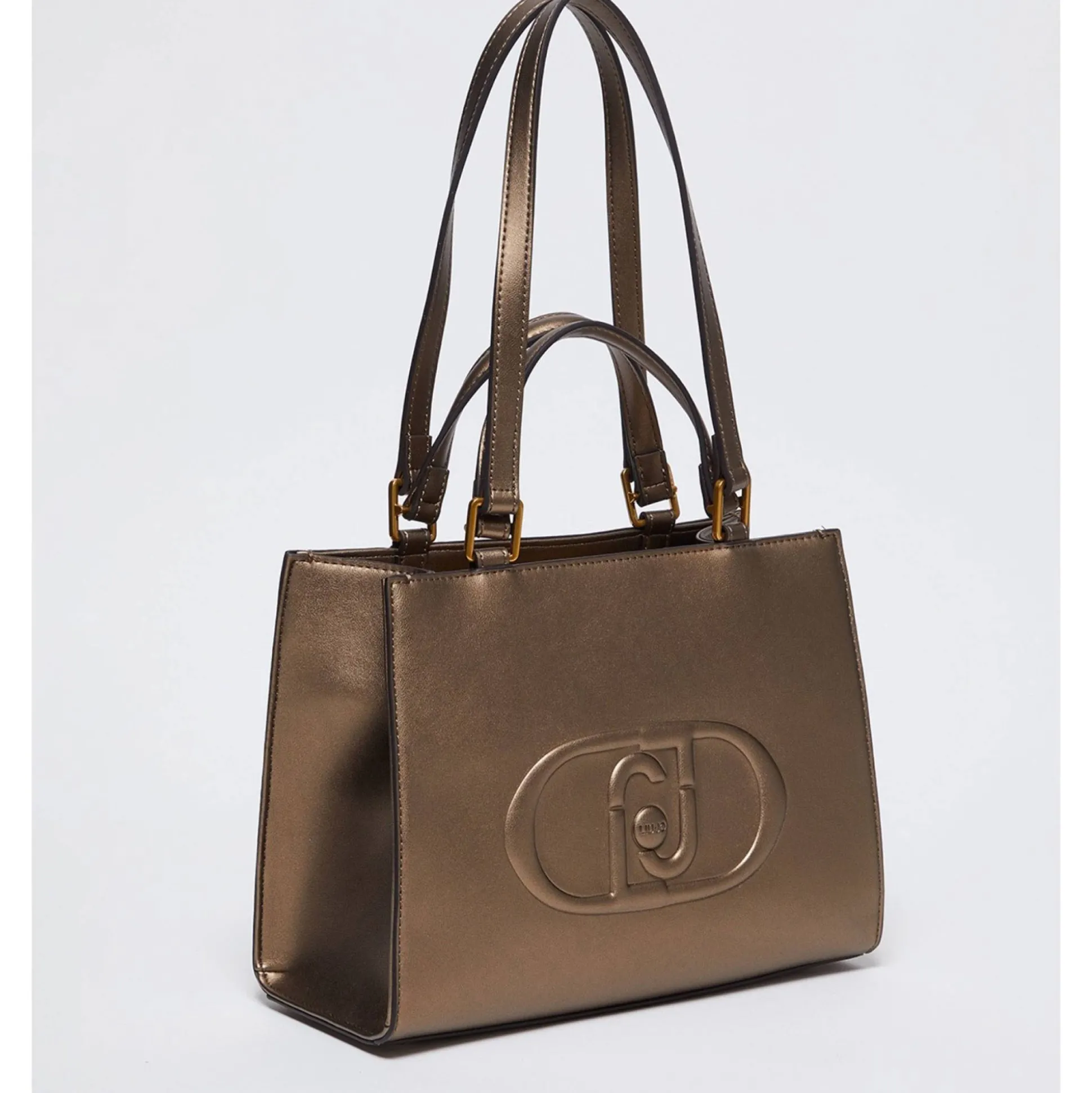 Liu Jo Sac shopping Rubino logo embosse*Femme Sacs Porté Épaule