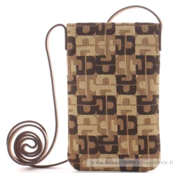 Gerard Darel Sac telephone Ladyphone motif jacquard*Femme Etuis Smartphone