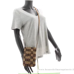 Gerard Darel Sac telephone Ladyphone motif jacquard*Femme Etuis Smartphone